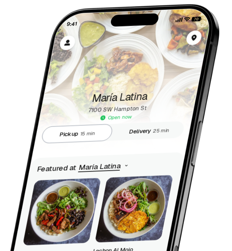 María Latina app preview